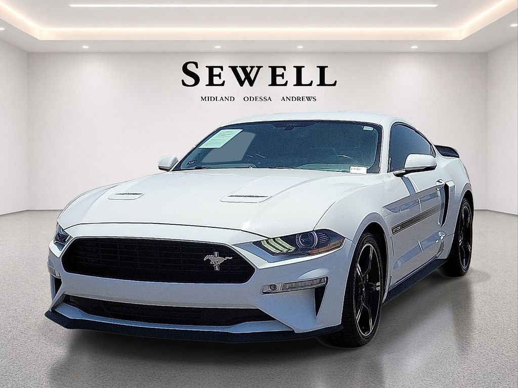 Oxford White 2020 Ford Mustang Coupe Rear-Wheel Drive Automatic