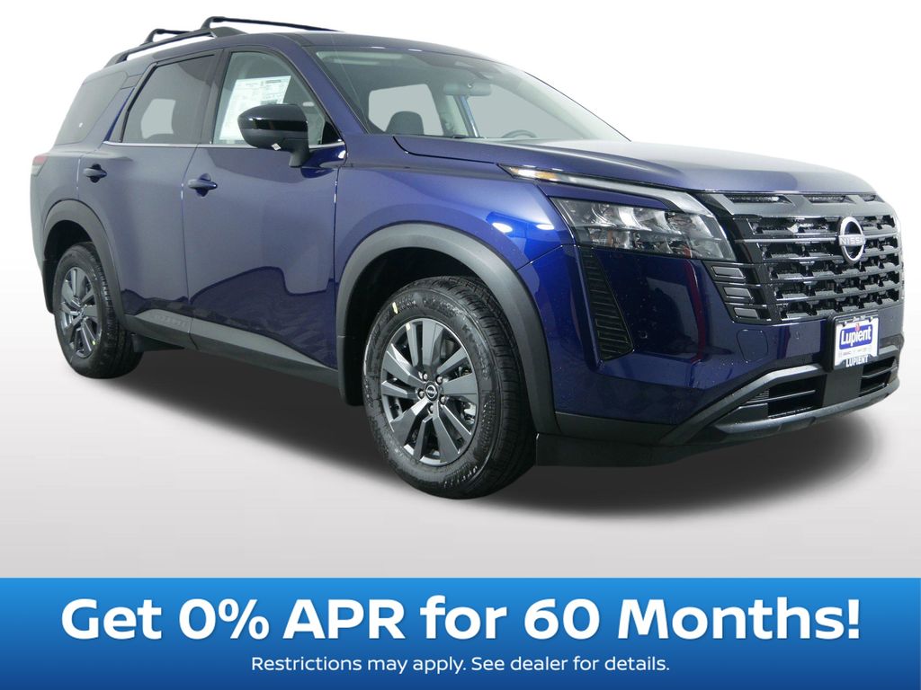 Deep Ocean Blue Pearl 2026 Nissan Pathfinder SV 4WD SUV / Crossover All-Wheel Drive 9-Speed Automatic