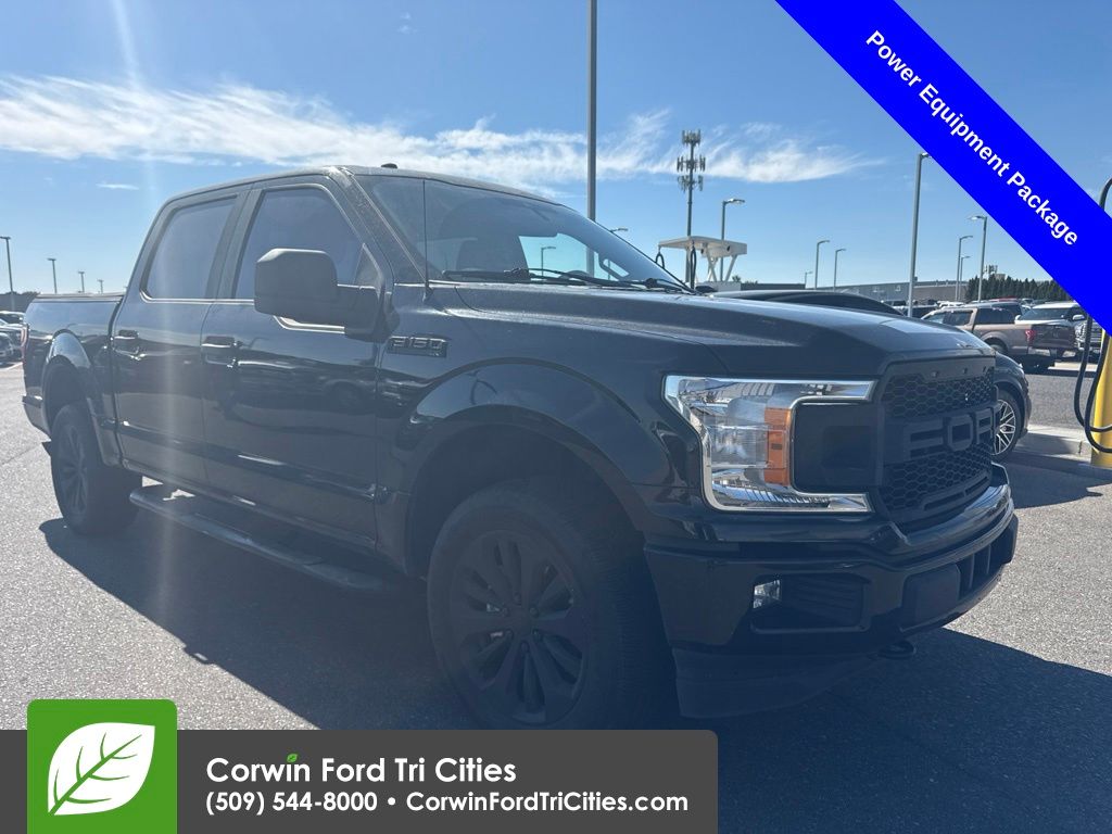 Agate Black Metallic 2019 Ford F-150 Pickup Truck Four-Wheel Drive Automatic