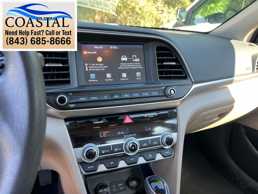 2020 Hyundai Elantra SEL White at Stokes Honda North
