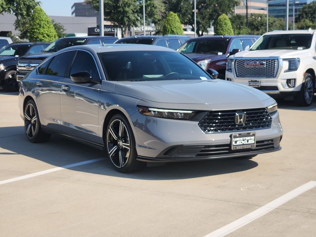 2023 Honda Accord Hybrid Sport Gray at Community Honda