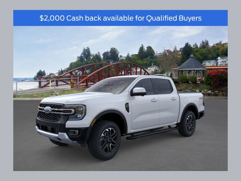 Oxford White 2026 Ford Ranger Pickup Truck Four-Wheel Drive Automatic