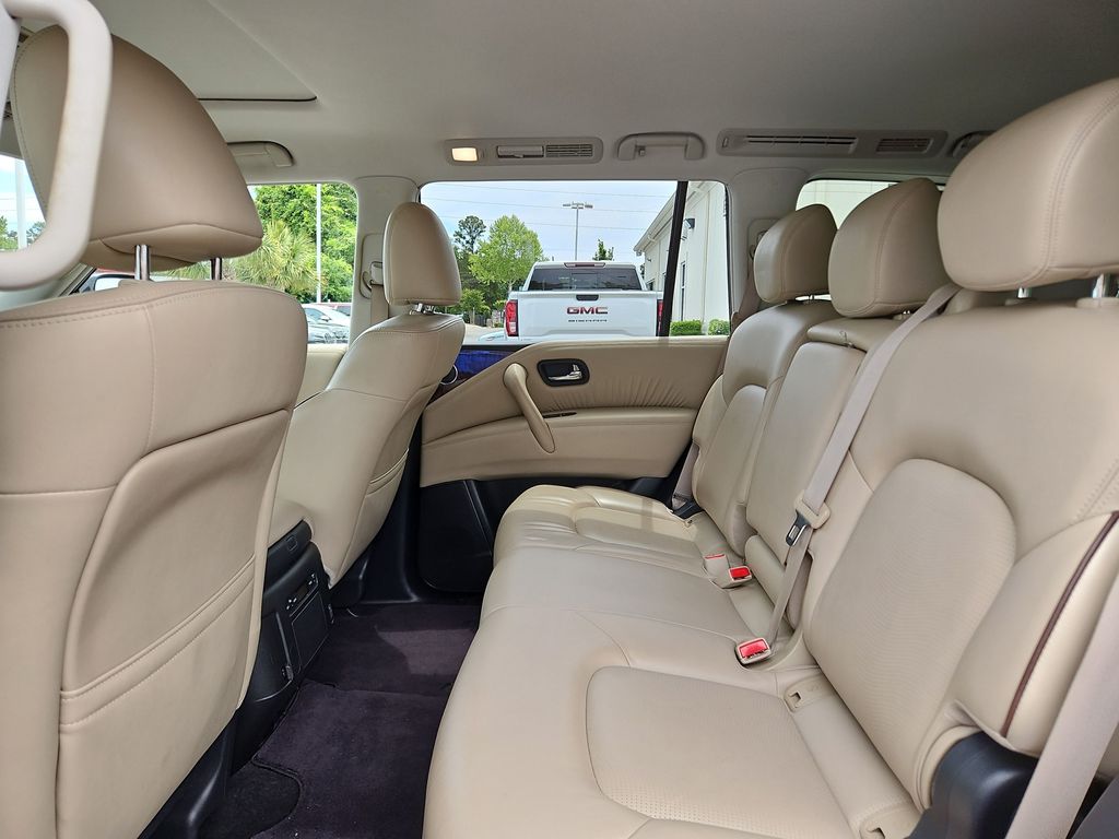 2019 Nissan Armada SL Premium w/ Nav Sunroof & 3rd Row Blue at Bob Mills Chevrolet