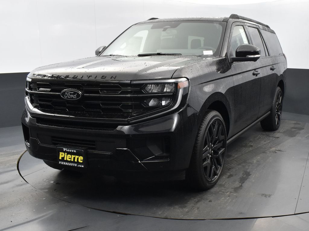 Black Metallic 2026 Ford Expedition MAX Platinum 4WD SUV / Crossover Four-Wheel Drive Automatic
