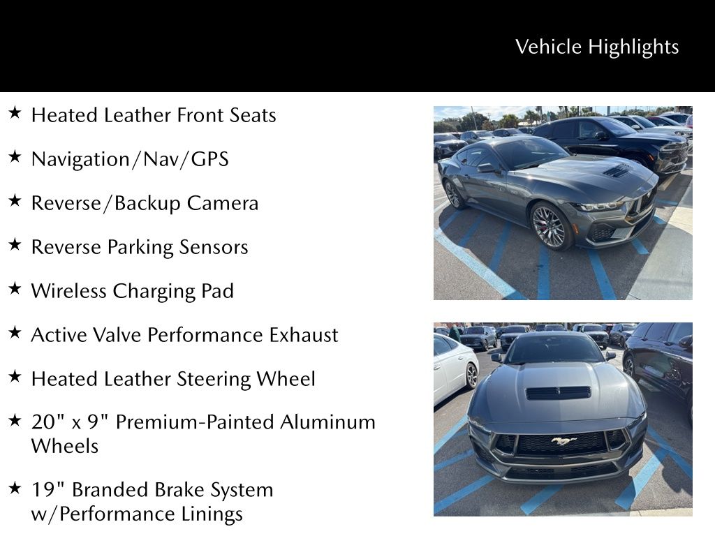 2024 Ford Mustang GT Premium Fastback