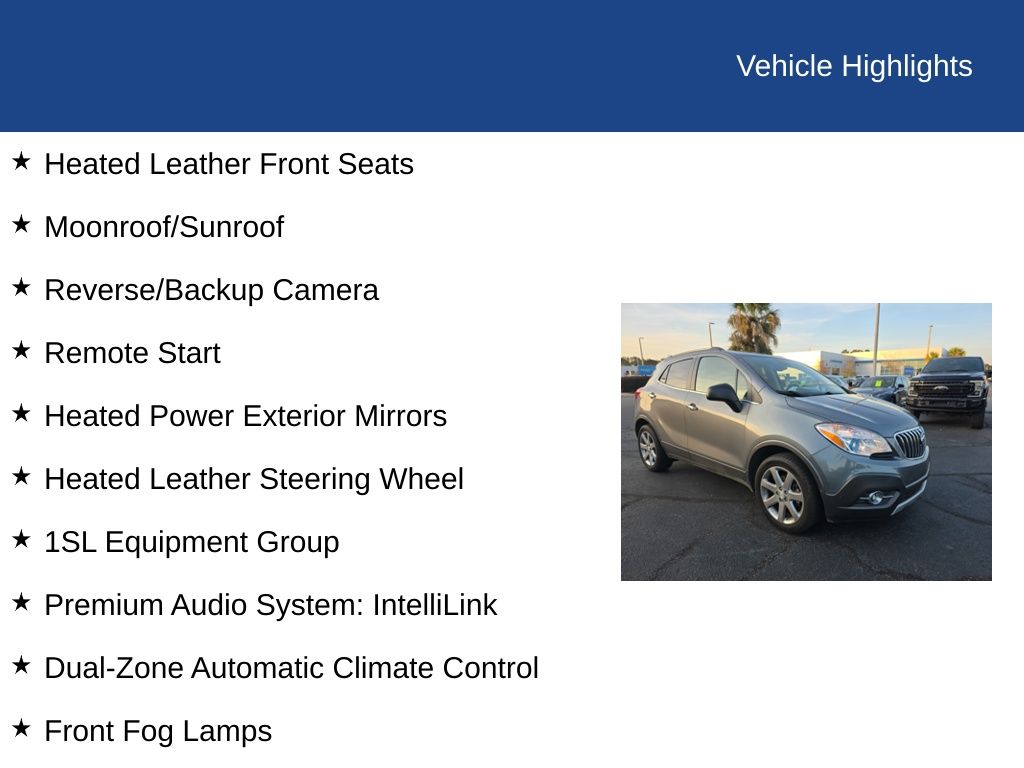 2013 Buick Encore Leather