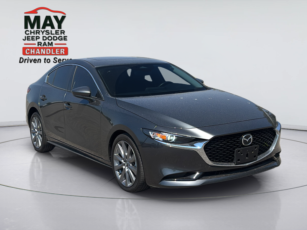 Machine Gray Metallic 2025 Mazda MAZDA3 Sedan Front-Wheel Drive 6-Speed Automatic