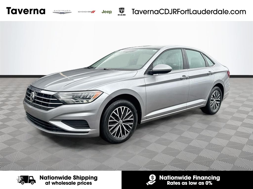 Silver Metallic 2020 Volkswagen Jetta Sedan Front-Wheel Drive 8-Speed Automatic