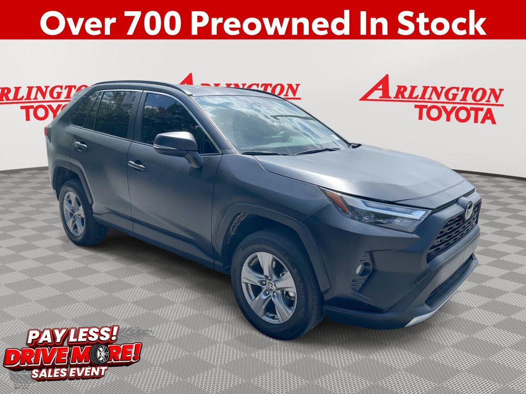 Magnetic Gray Metallic 2023 Toyota RAV4 SUV / Crossover Front-Wheel Drive 8-Speed Automatic