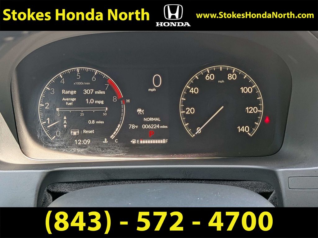 2025 Honda Ridgeline RTL White at Stokes Honda North