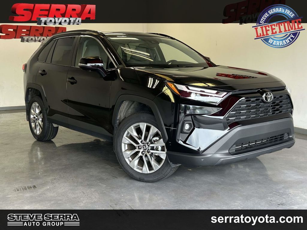 Midnight Black Metallic 2025 Toyota RAV4 XLE Premium FWD SUV / Crossover Front-Wheel Drive 8-Speed Automatic
