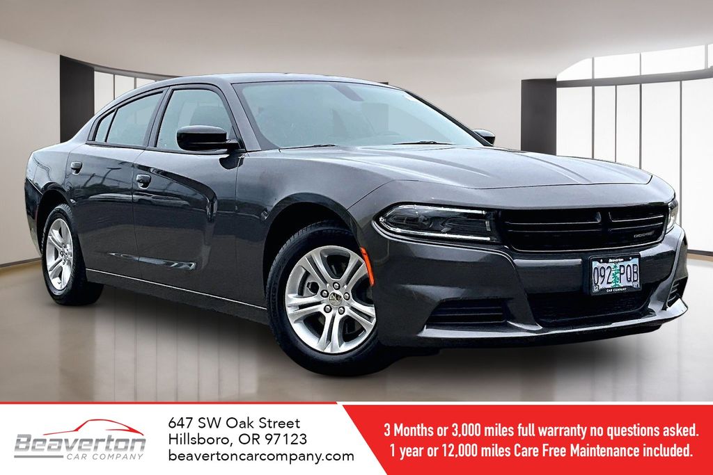Gray (Granite Crystal Metallic Clearcoat) 2023 Dodge Charger Sedan Rear-Wheel Drive 8-Speed Automatic