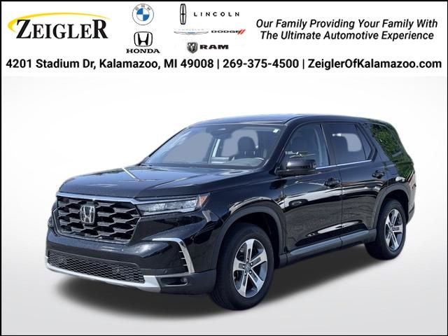 Crystal Black Pearl 2025 Honda Pilot SUV / Crossover All-Wheel Drive Automatic
