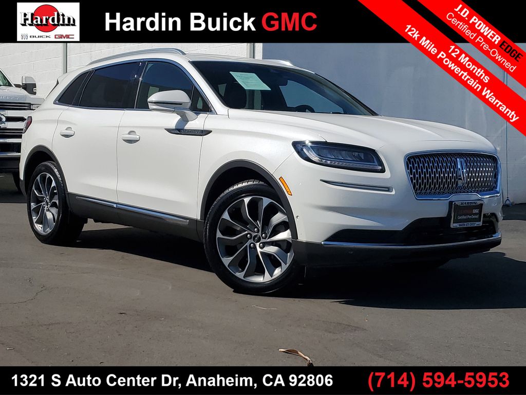 Pristine White Metallic Tri-Coat 2023 Lincoln Nautilus Reserve AWD SUV / Crossover All-Wheel Drive 8-Speed Automatic