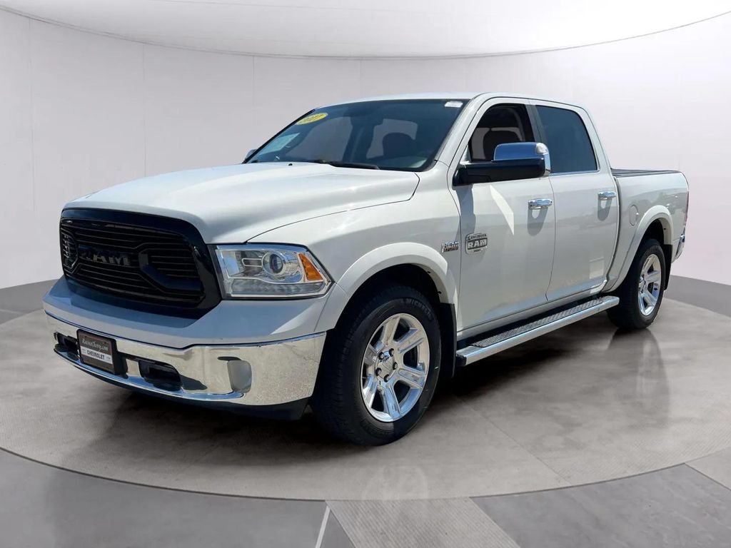 Certified Used 2017 Pearl White Ram Laramie Longhorn image 2