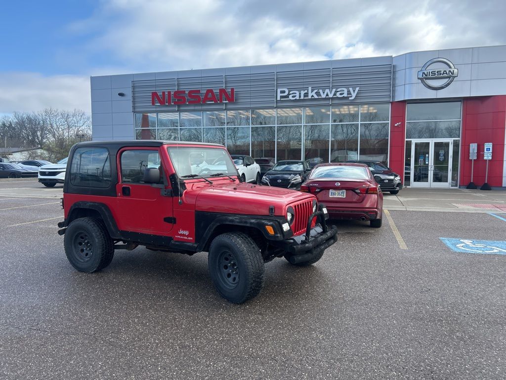 Flame Red 2003 Jeep Wrangler SE SUV / Crossover Four-Wheel Drive 5-Speed Manual