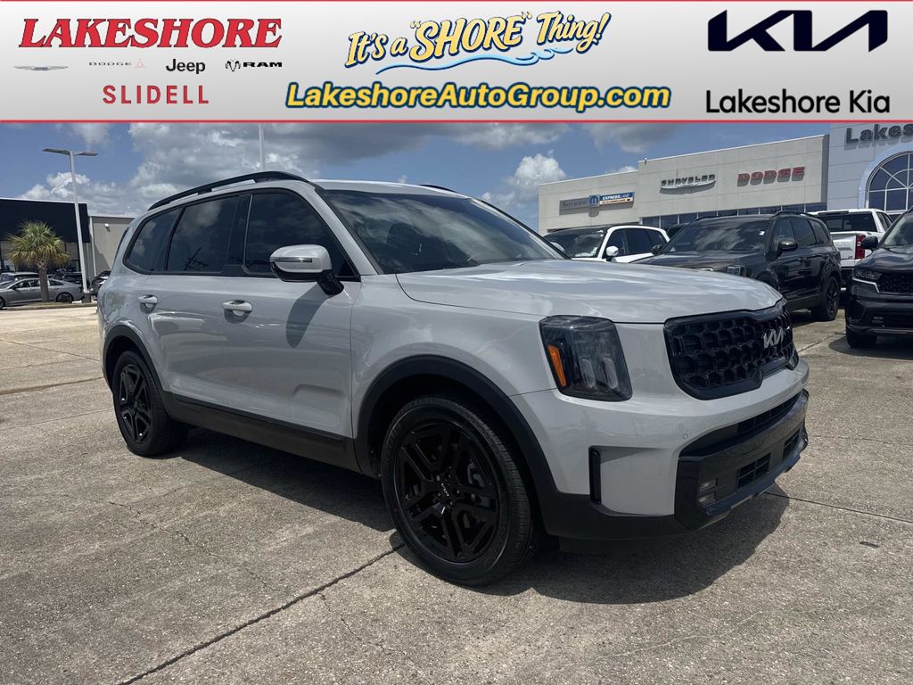 Wolf Gray 2024 Kia Telluride SUV / Crossover All-Wheel Drive 8-Speed Automatic