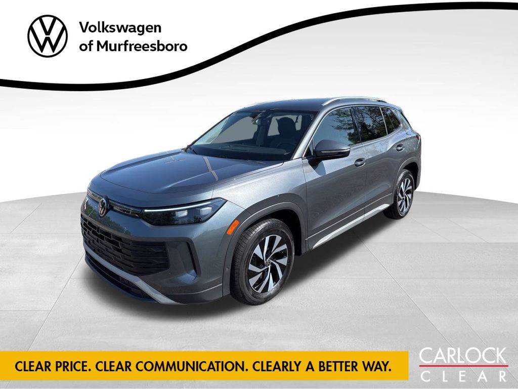 Platinum Gray Metallic 2025 Volkswagen Tiguan SUV / Crossover Front-Wheel Drive 8-Speed Automatic