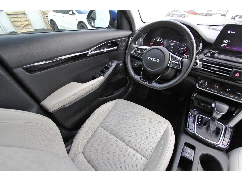 2022 Kia Seltos SX Blue at Joe Myers Mazda Kia