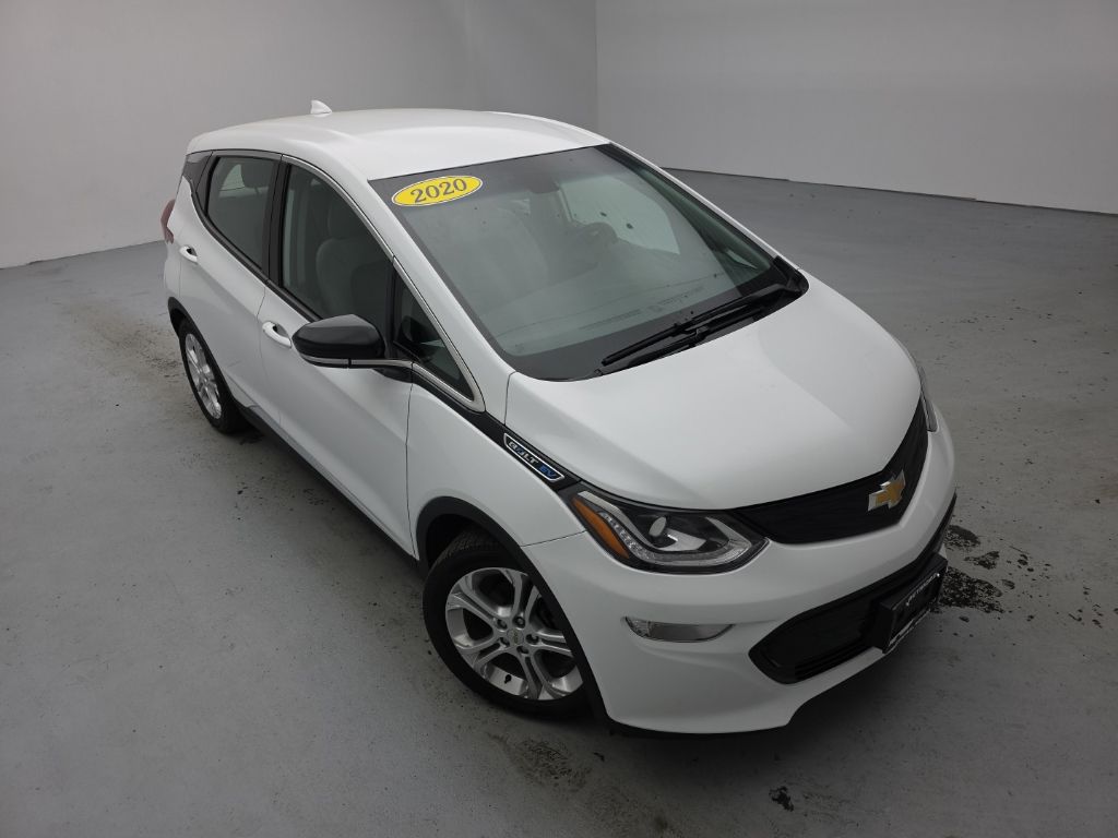 Summit White 2020 Chevrolet Bolt EV LT FWD Wagon Front-Wheel Drive 1-Speed Automatic