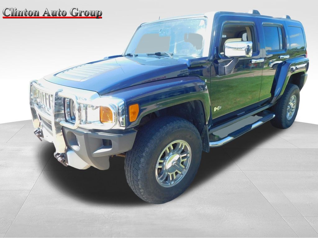 Midnight Blue Metallic 2008 Hummer H3 SUV / Crossover Four-Wheel Drive 4-Speed Automatic Overdrive