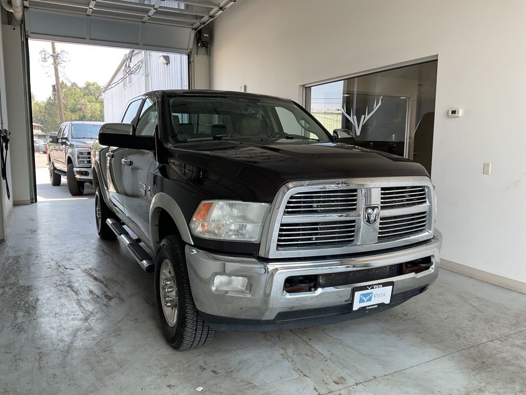 Rugged Brown Pearlcoat/Light Graystone Pearlcoat 2010 Dodge RAM 3500 Pickup Truck Four-Wheel Drive 6-Speed Automatic