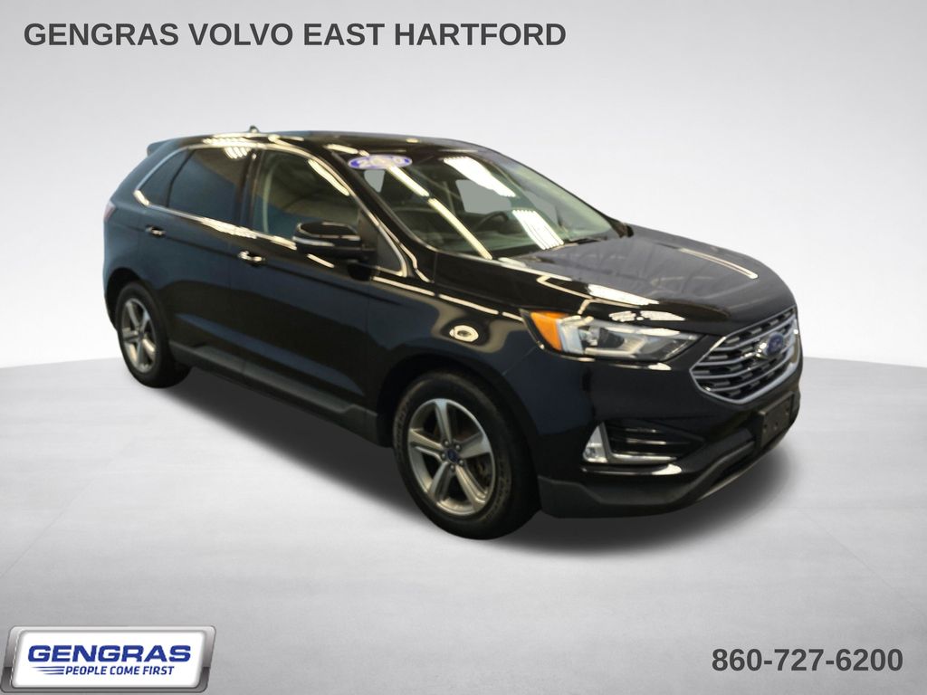 Agate Black 2020 Ford Edge SUV / Crossover All-Wheel Drive 8-Speed Automatic