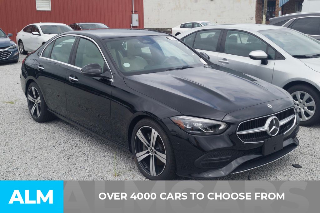 Used 2025 Black Mercedes-Benz C 300 image 2