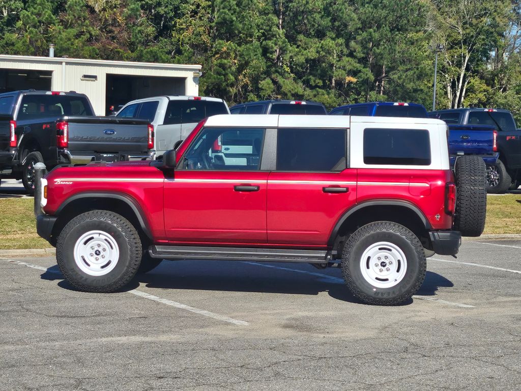 2025 Ford Bronco Heritage Edition Red at Walterboro Ford