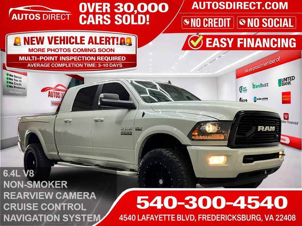 2018 RAM 2500 Laramie Mega Cab 4WD