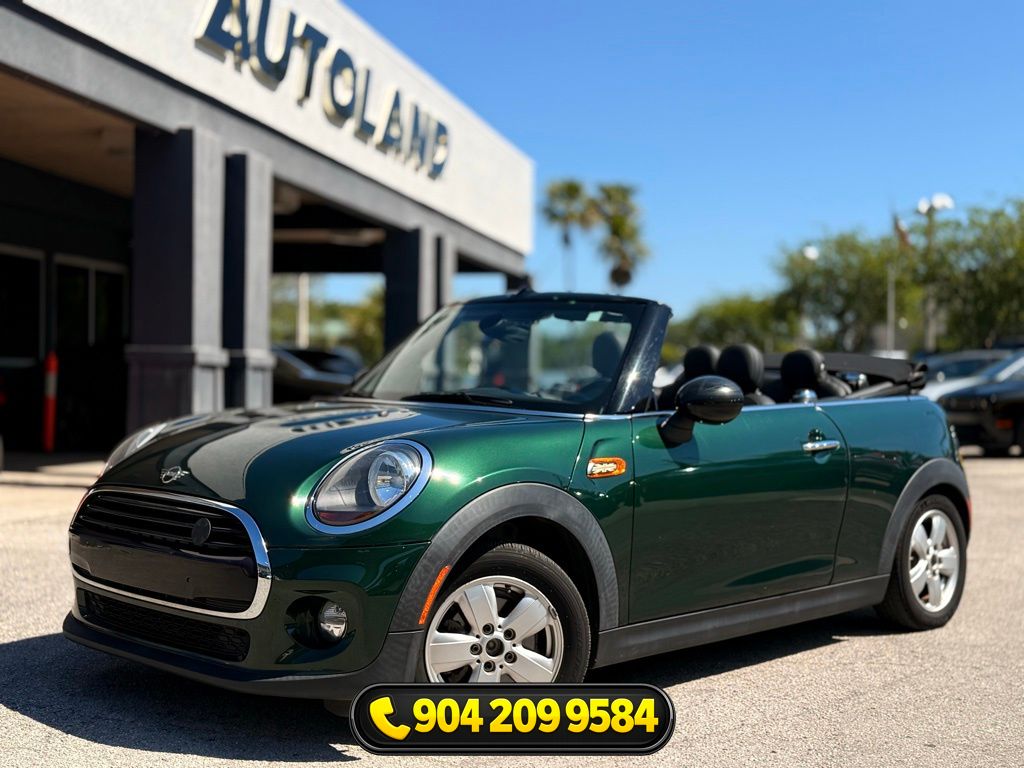 British Racing Green Metallic 2019 MINI Cooper Convertible FWD Convertible Front-Wheel Drive 6-Speed Automatic