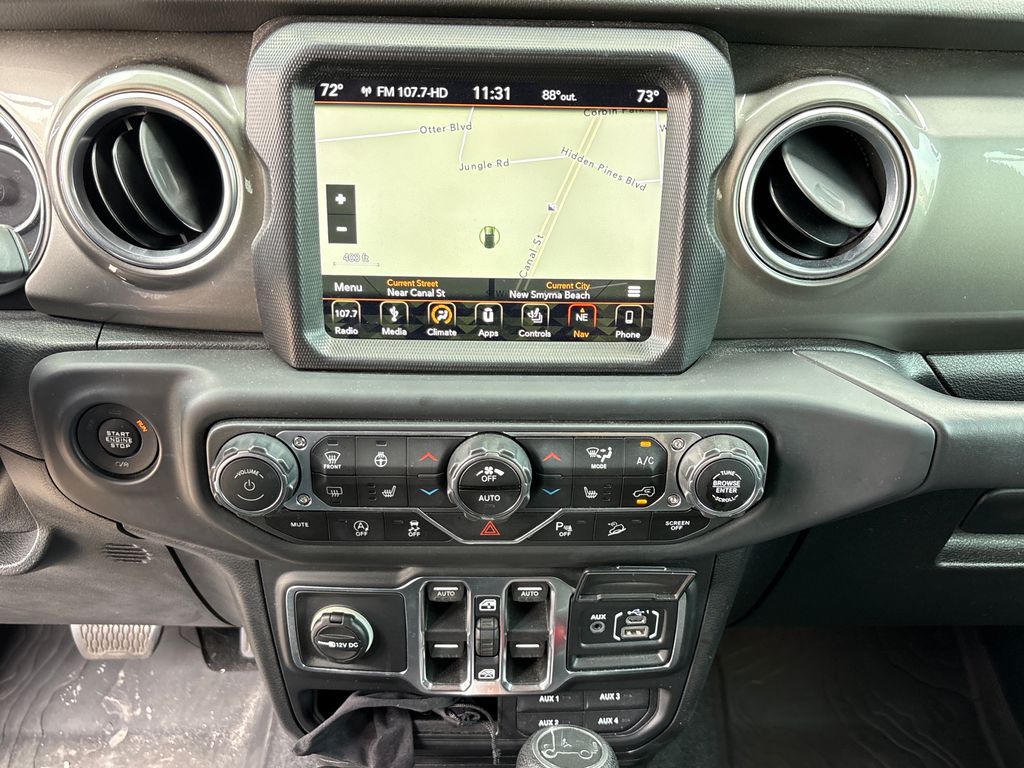 Used 2018 Blue Jeep Unlimited Sahara image 23