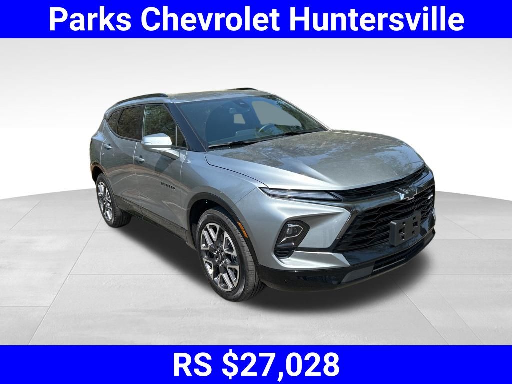 Sterling Gray Metallic 2025 Chevrolet Blazer RS FWD SUV / Crossover Front-Wheel Drive 9-Speed Automatic Overdrive