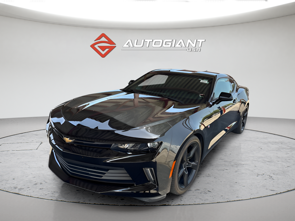 Black 2018 Chevrolet Camaro Coupe Rear-Wheel Drive 8-Speed Automatic