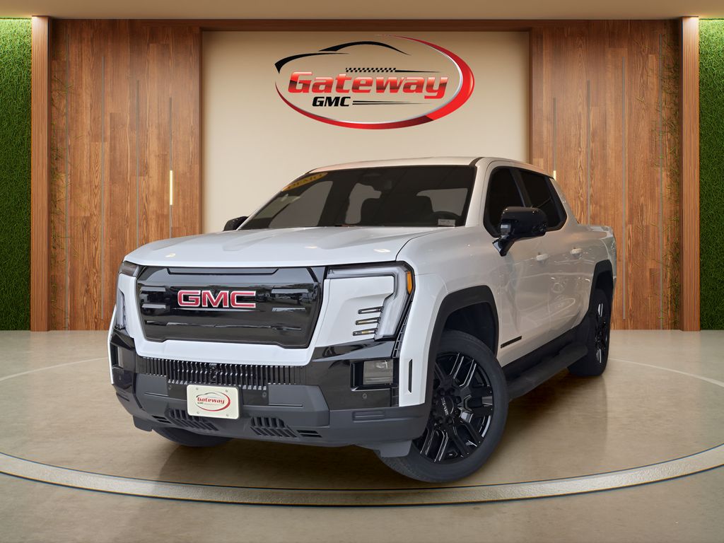 Summit White 2026 GMC Sierra EV Pickup Truck All-Wheel Drive 1-Speed Automatic