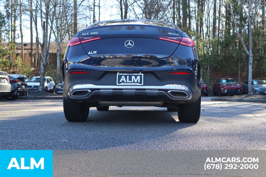 Used 2024 Blue Mercedes-Benz GLC 300 Coupe image 7