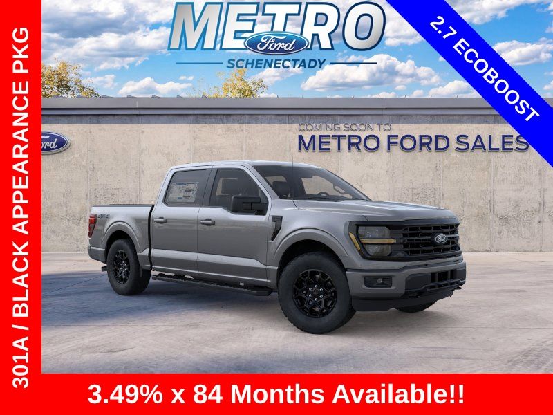 Carbonized Gray Metallic 2026 Ford F-150 Pickup Truck Four-Wheel Drive Automatic