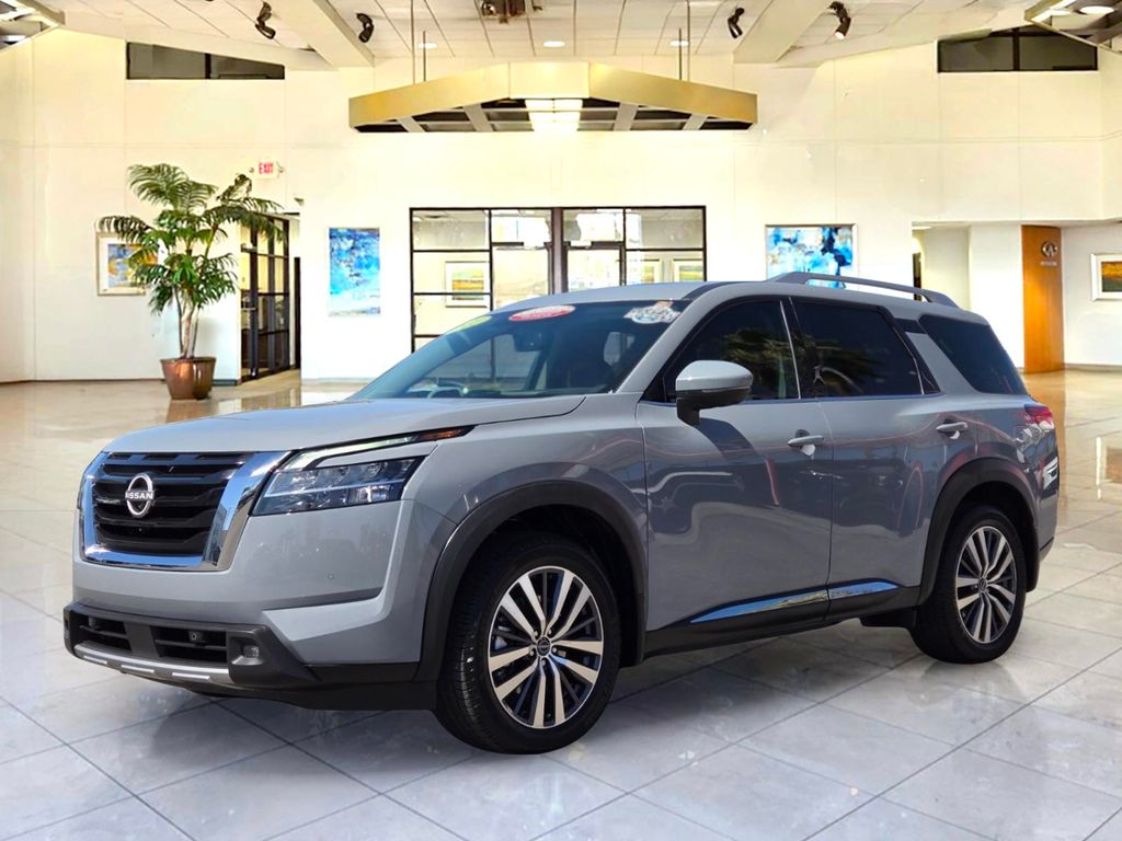 Boulder Gray 2022 Nissan Pathfinder SUV / Crossover Front-Wheel Drive 9-Speed Automatic
