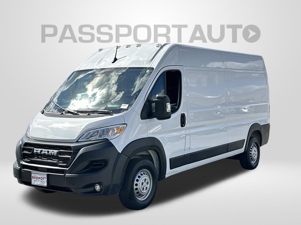 Bright White Clearcoat 2025 RAM ProMaster Van Front-Wheel Drive 9-Speed Automatic