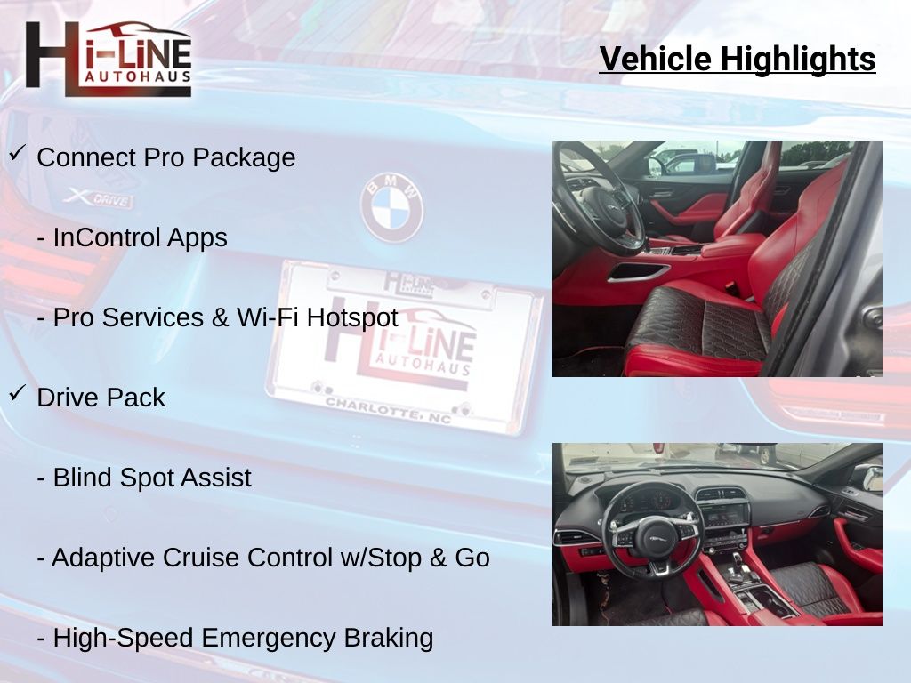 2020 Eiger Gray Metallic Jaguar F-PACE SVR AWD SUV