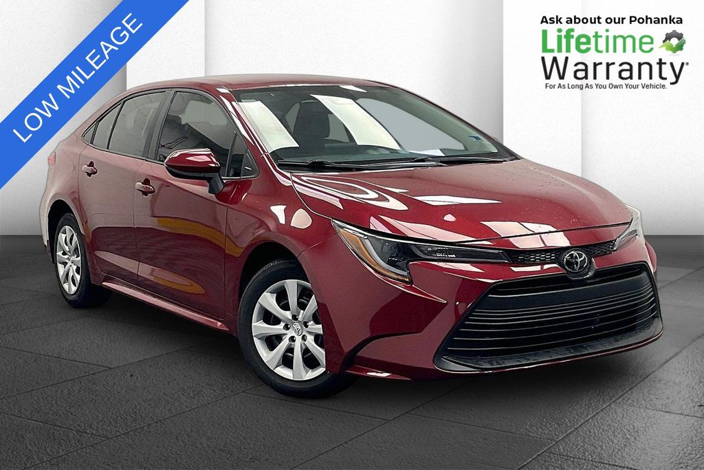 Red (Ruby Flare Pearl) 2025 Toyota Corolla Sedan Front-Wheel Drive Continuously Variable Transmission