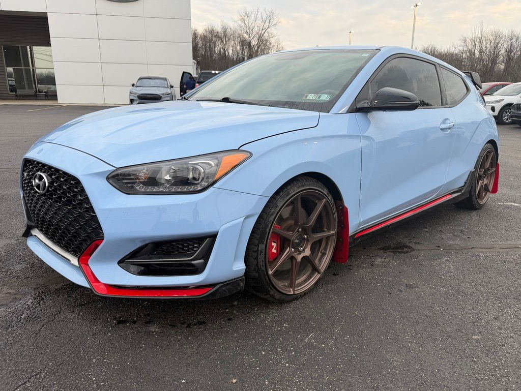 Performance Blue 2019 Hyundai Veloster N FWD Coupe Front-Wheel Drive 6-Speed Manual