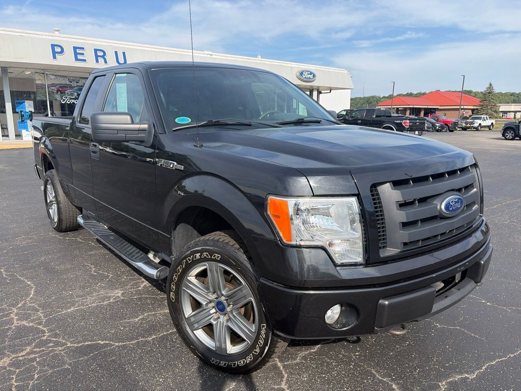 Black 2010 Ford F-150 Pickup Truck Four-Wheel Drive 6-Speed Automatic