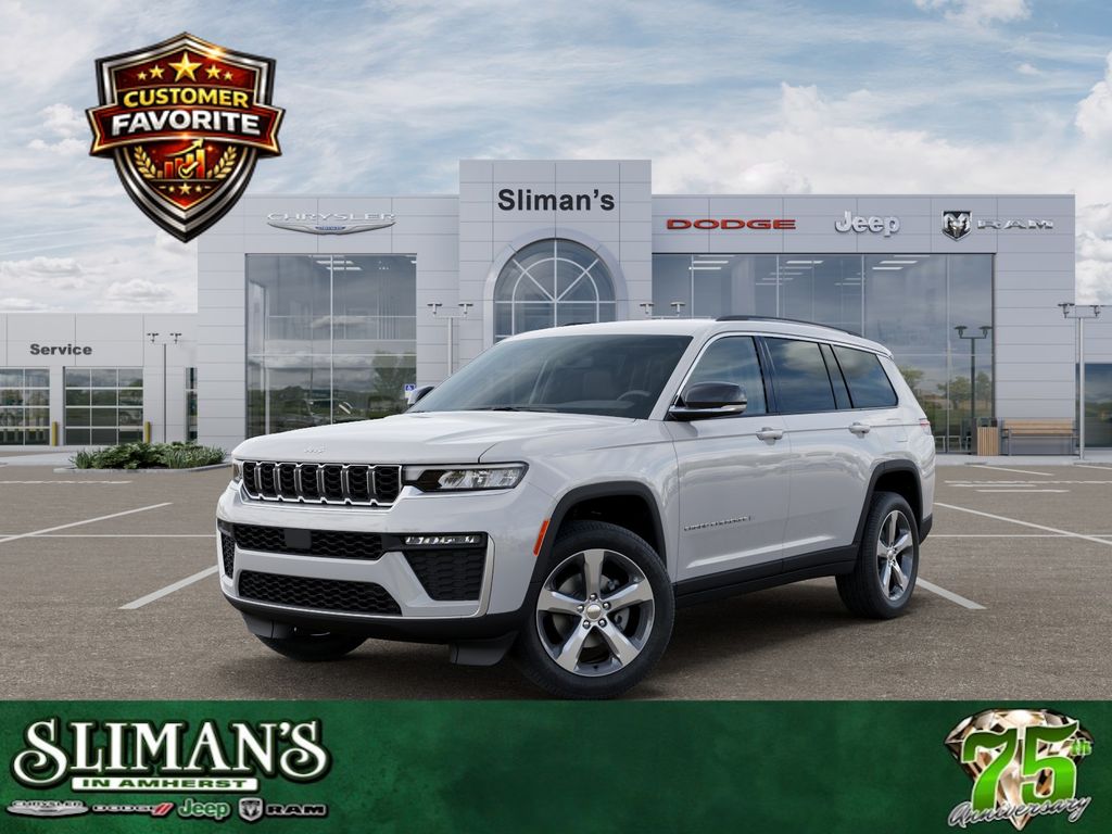 Bright White Clearcoat 2026 Jeep Grand Cherokee L SUV / Crossover Four-Wheel Drive 8-Speed Automatic