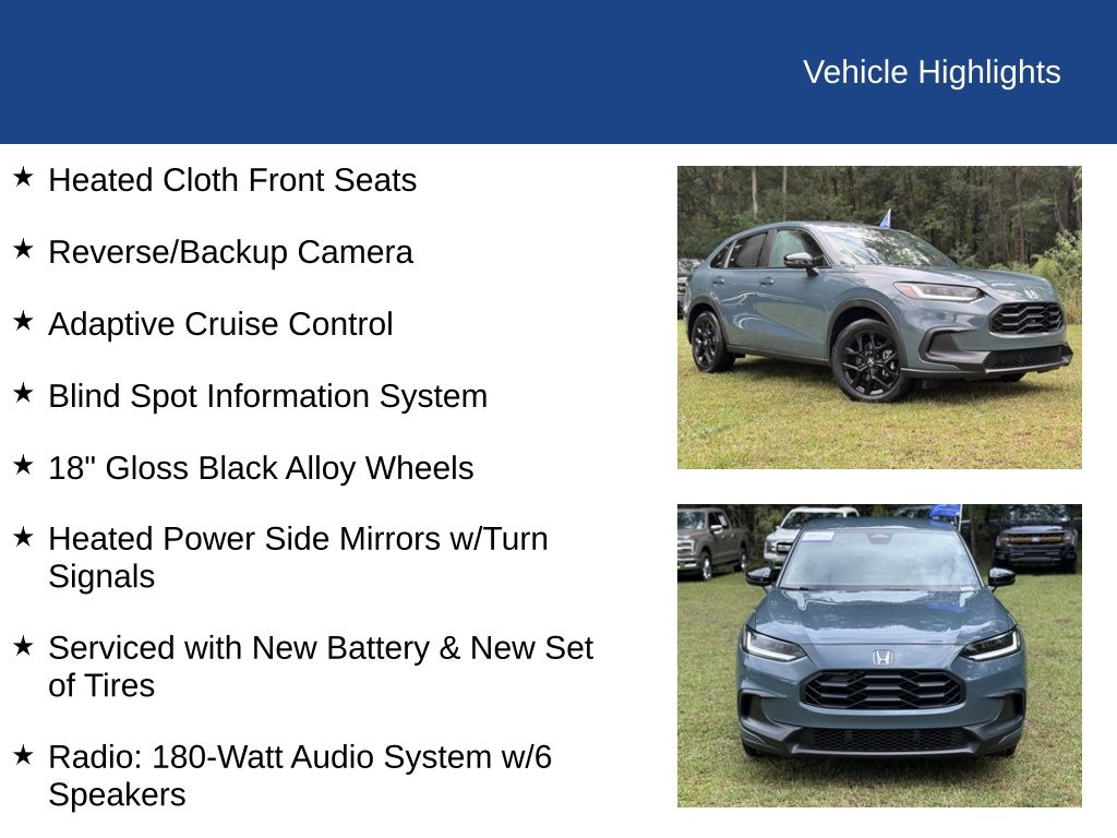 2023 Honda HR-V 2WD Sport