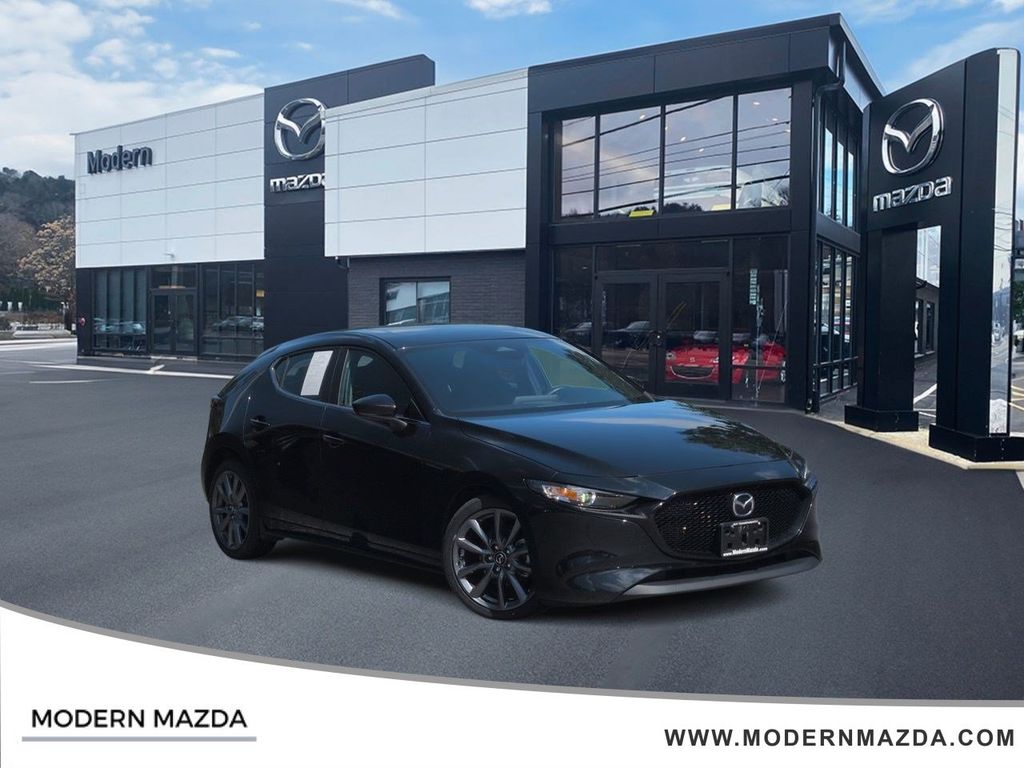 Jet Black Mica 2024 Mazda MAZDA3 Hatchback Front-Wheel Drive 6-Speed Automatic