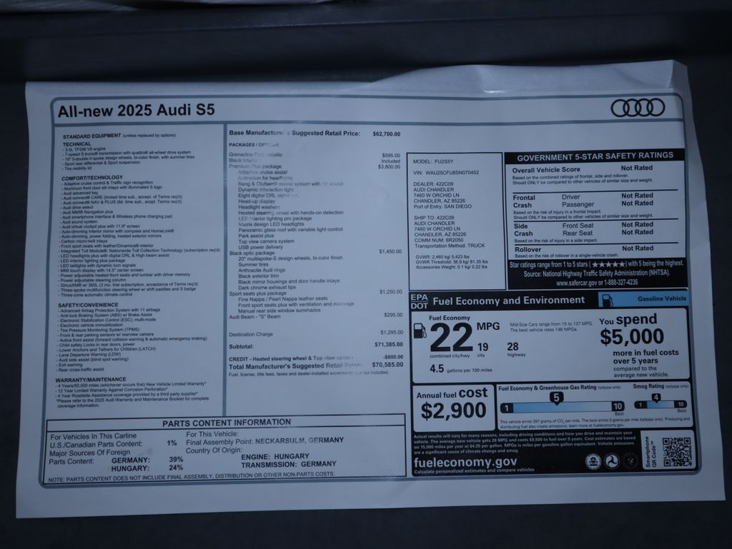 Thumbnail: 2025 Audi S5 - 9