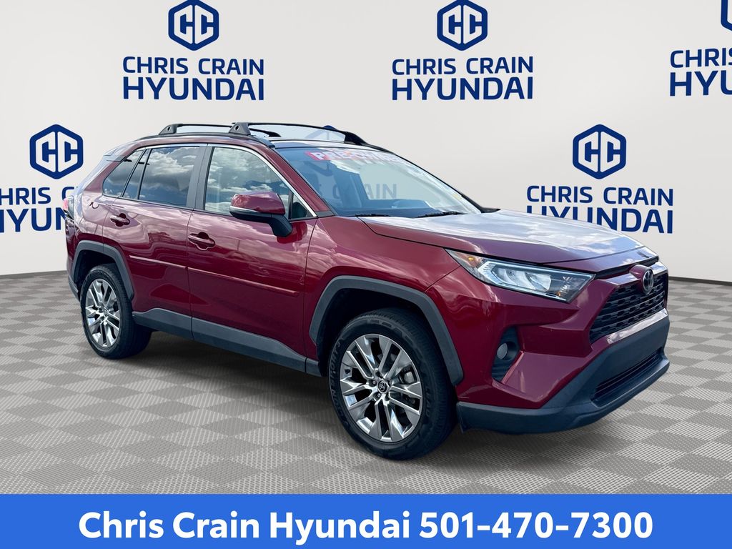 Pearl 2021 Toyota RAV4 SUV / Crossover Front-Wheel Drive 8-Speed Automatic