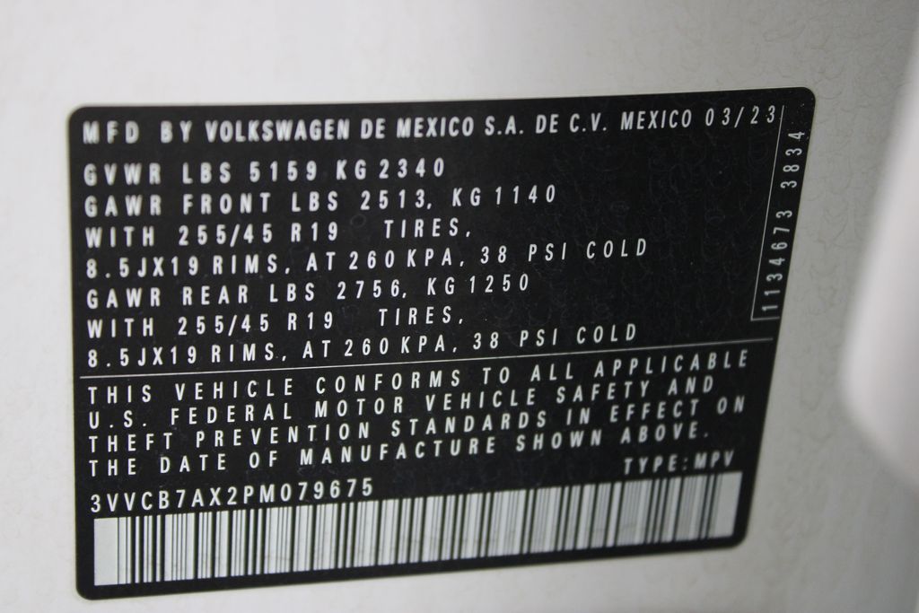 used 2023 Volkswagen Tiguan car, priced at $22,378