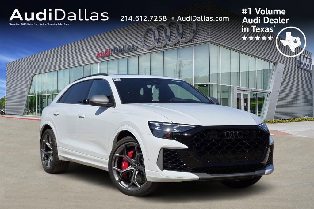 new 2025 Audi RS Q8 performance car, priced at $150,240